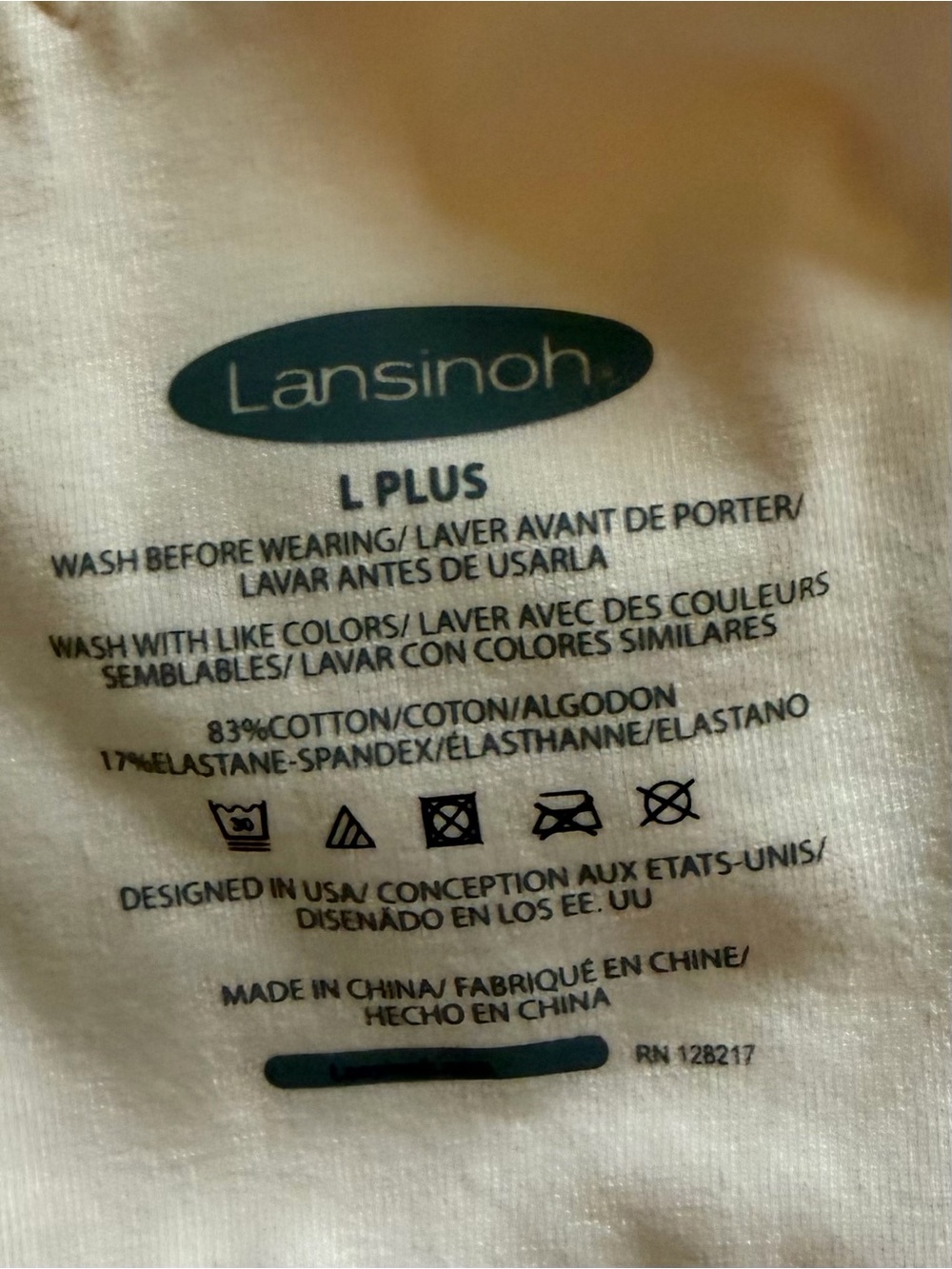 Lansinoh Hands-Free Breast Pump Nursing Bra in Light Beige - Picture 7 of 9